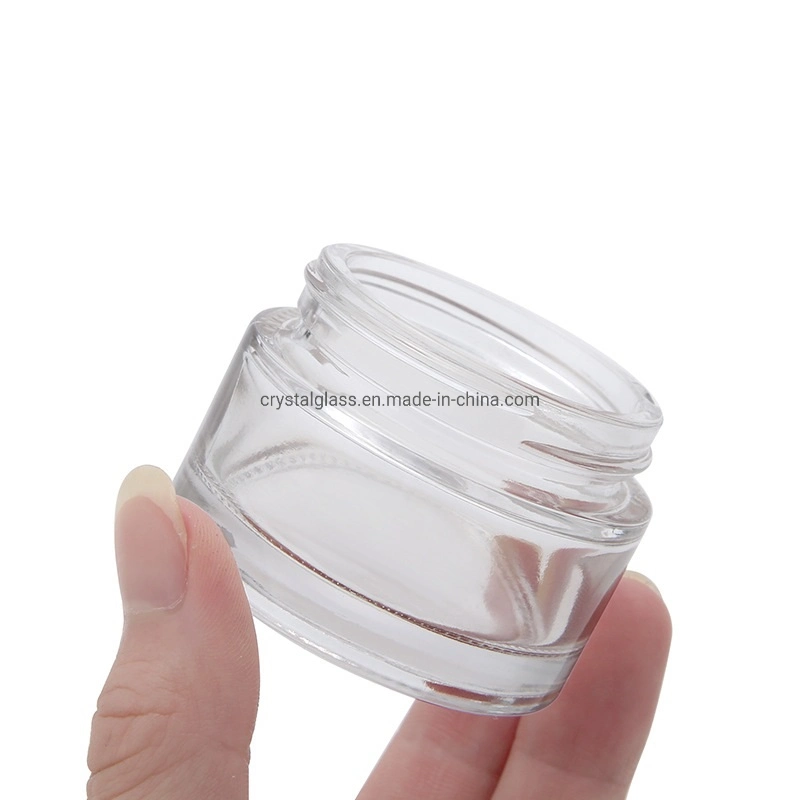 50g Comsetic Packaging Glass Container for Skincare with Lid