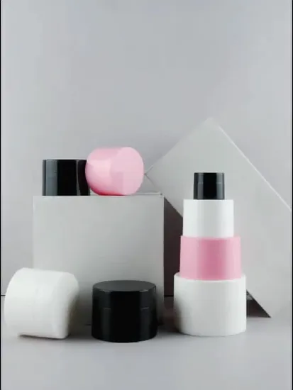 2023 New Packing Method Plastic Silver Lotion Bottle 30g 50g Eco