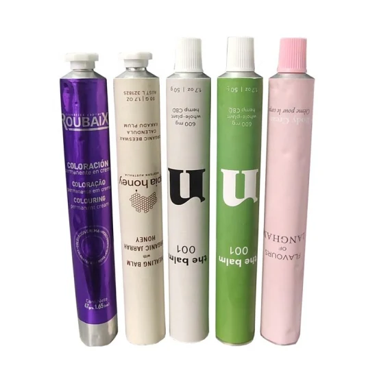 Wholesale 100ml 150ml 200ml Lotion Tube Hair Care Shampoo Conditioner Tube Cosmetic Tube Aluminum Squeeze Tubes